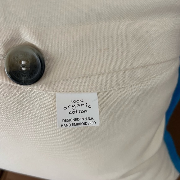 Catstudio Florida keys Hand-Embroidered Pillow - Picture 6 of 7